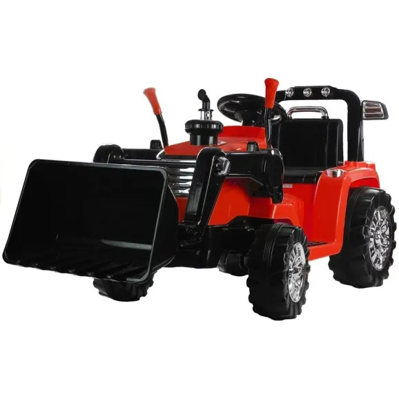 Uzlādējams sarkans traktors ZP1005