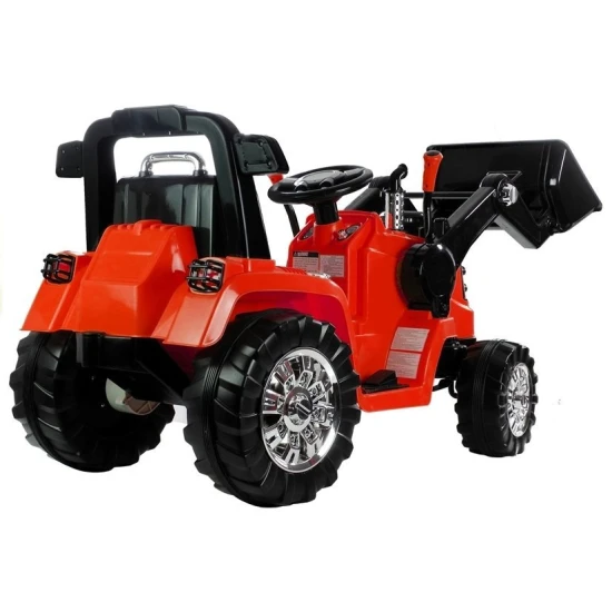 Uzlādējams sarkans traktors ZP1005