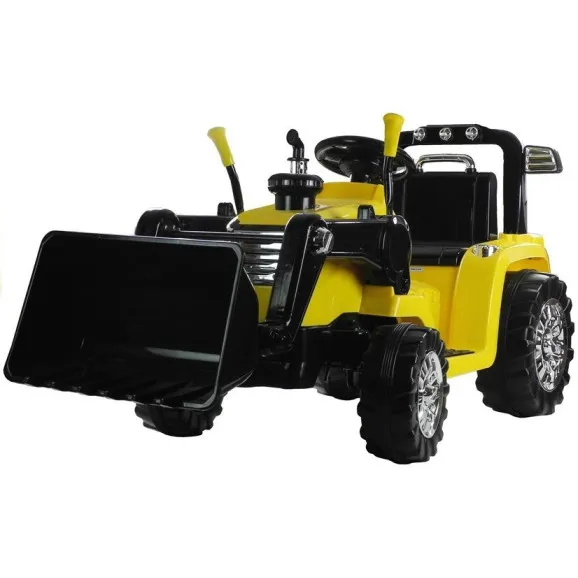 Uzlādējams dzeltens traktors ZP1005