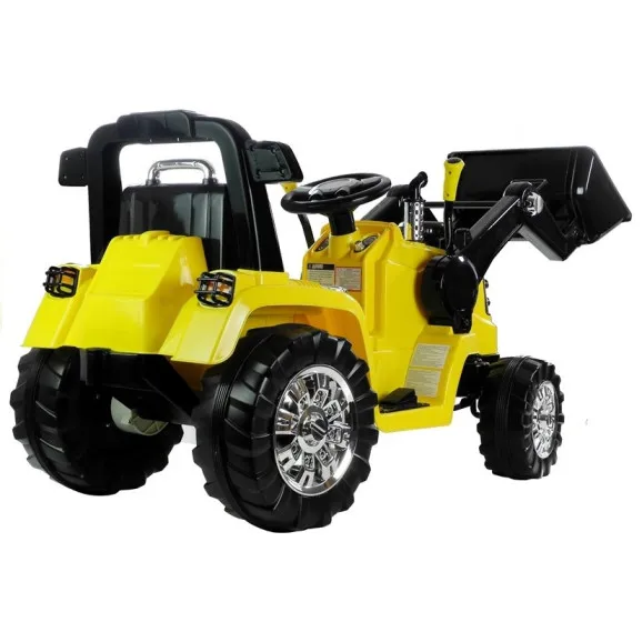 Uzlādējams dzeltens traktors ZP1005