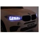 Balts BMW X6M ar akumulatoru darbināms automobilis Automašīnas