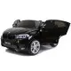 Melns BMW X6M ar akumulatoru darbināms automobilis Automašīnas