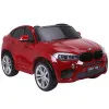 Sarkans BMW X6M ar akumulatoru darbināms automobilis Automašīnas