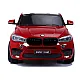 Sarkans BMW X6M ar akumulatoru darbināms automobilis Automašīnas