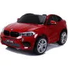 Sarkans BMW X6M ar akumulatoru darbināms automobilis Automašīnas
