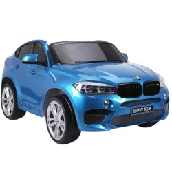 Zils BMW X6M ar akumulatoru darbināms automobilis