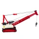 Crawler Crane Truss Light Adjustment Sounds Metal