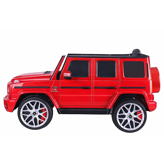 Sarkans elektromobilis Mercedes G63 S306-1 Elektriskās mašīnas bērniem