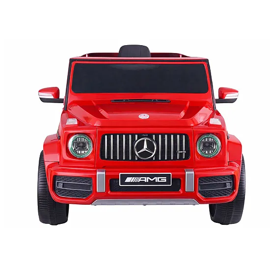 Sarkans elektromobilis Mercedes G63 S306-1 Elektriskās mašīnas bērniem