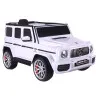 Balts elektromobilis Mercedes G63 S306-1 Elektriskās mašīnas bērniem