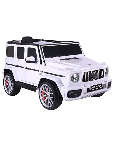 Balts elektromobilis Mercedes G63 S306-1