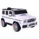 Balts elektromobilis Mercedes G63 S306-1 Elektriskās mašīnas bērniem