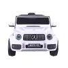 Balts elektromobilis Mercedes G63 S306-1 Elektriskās mašīnas bērniem