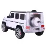 Balts elektromobilis Mercedes G63 S306-1 Elektriskās mašīnas bērniem