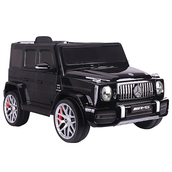 Melna elektriskā automašīna bērniem Mercedes G63 S306-1 Elektriskās mašīnas bērniem