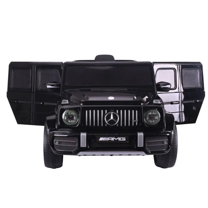 Melna elektriskā automašīna bērniem Mercedes G63 S306-1 Elektriskās mašīnas bērniem