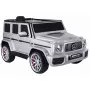 Mercedes G63 S306-1 sudraba krāsas elektromobilis