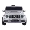 Mercedes G63 S306-1 sudraba krāsas elektromobilis Elektriskās mašīnas bērniem