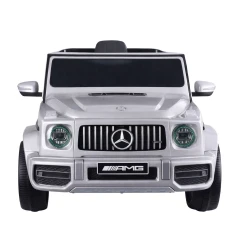 Mercedes G63 S306-1 sudraba krāsas elektromobilis