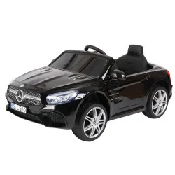 Melns elektromobilis Mercedes SL500 S506