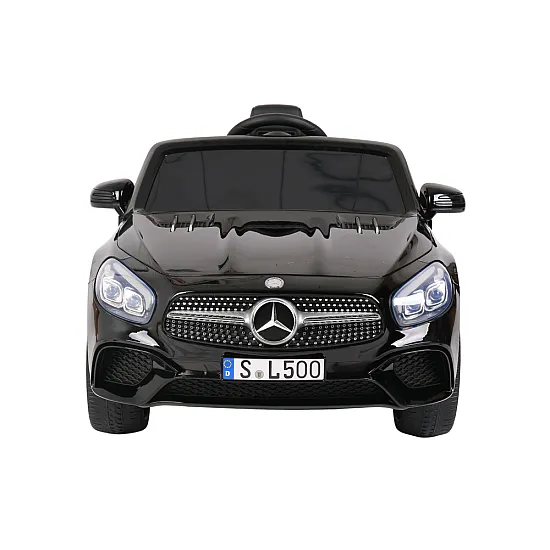 Melns elektromobilis Mercedes SL500 S506 Elektriskās mašīnas bērniem