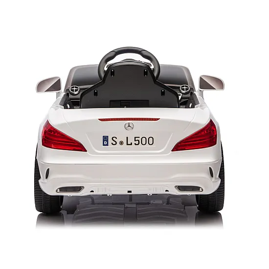 Biały samochód elektryczny Mercedes SL500 S506 Maszyny elektryczne dla dzieci