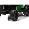 Tumši zaļš elektriskais traktors CH9959B ar piekabi Elektriskās mašīnas bērniem