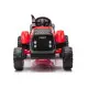Sarkans elektriskais traktors CH9959B ar piekabi Elektriskās mašīnas bērniem
