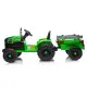 Zaļš elektriskais traktors CH9959B ar piekabi Elektriskās mašīnas bērniem