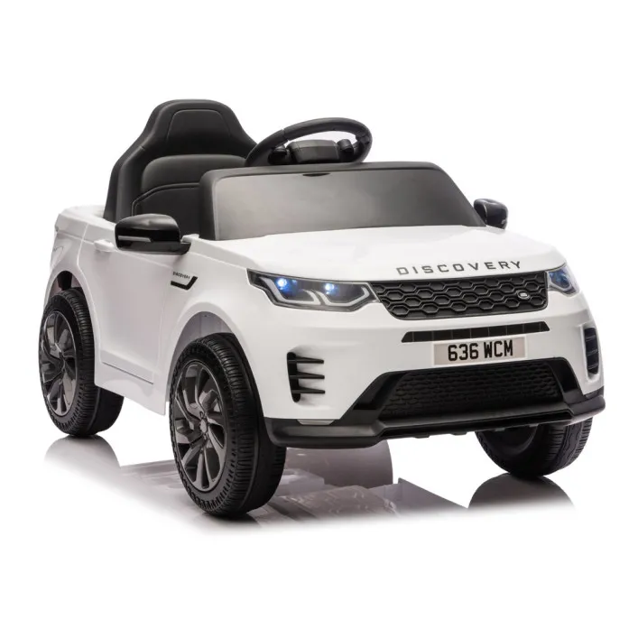 Balts elektriskais Land Rover Discovery DLS-K06 Elektriskās mašīnas bērniem