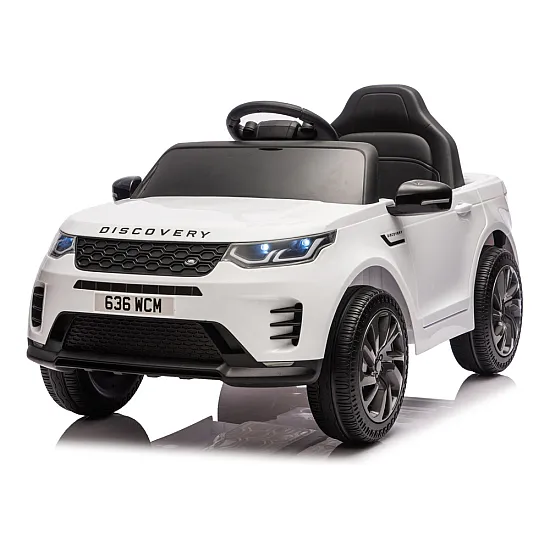 Balts elektriskais Land Rover Discovery DLS-K06 Elektriskās mašīnas bērniem