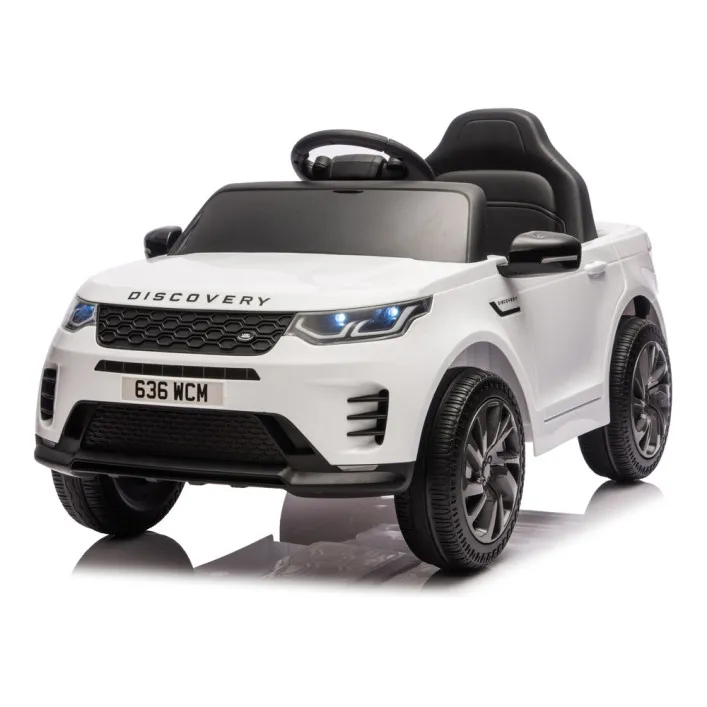 Balts elektriskais Land Rover Discovery DLS-K06 Elektriskās mašīnas bērniem