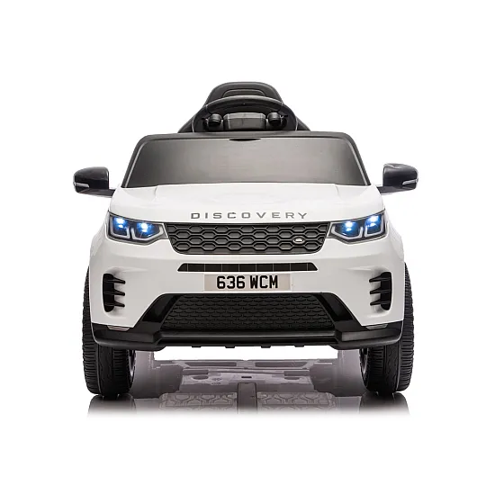 Balts elektriskais Land Rover Discovery DLS-K06 Elektriskās mašīnas bērniem