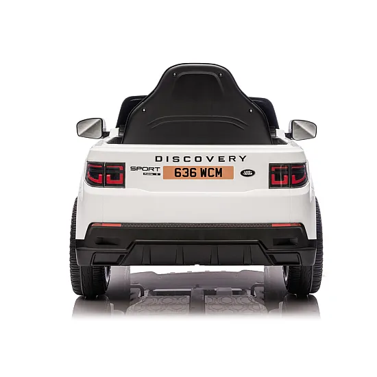 Balts elektriskais Land Rover Discovery DLS-K06 Elektriskās mašīnas bērniem