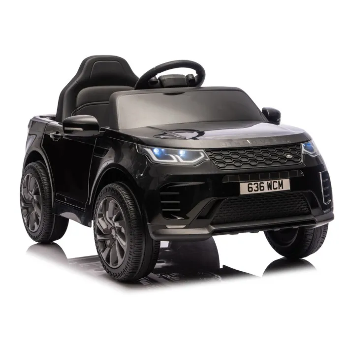 Melns elektriskais Land Rover Discovery DLS-K06 Elektriskās mašīnas bērniem