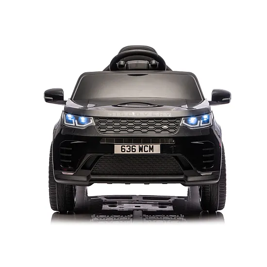 Melns elektriskais Land Rover Discovery DLS-K06 Elektriskās mašīnas bērniem