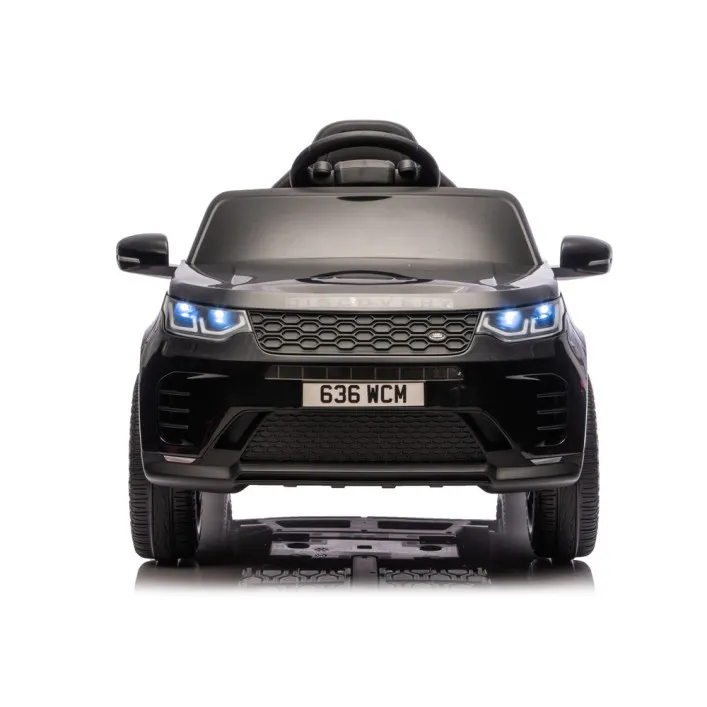 Melns elektriskais Land Rover Discovery DLS-K06 Elektriskās mašīnas bērniem