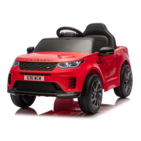Sarkans elektriskais Land Rover Discovery DLS-K06 Elektriskās mašīnas bērniem