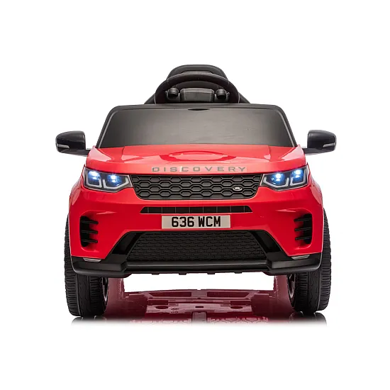 Sarkans elektriskais Land Rover Discovery DLS-K06 Elektriskās mašīnas bērniem