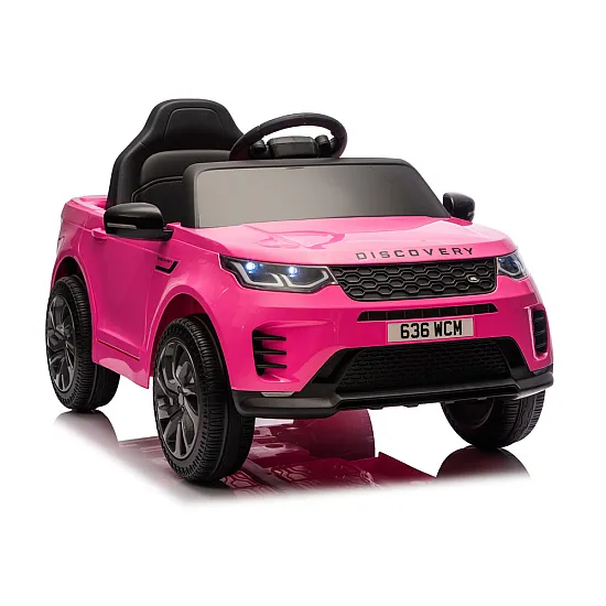Rozā elektriskais Land Rover Discovery DLS-K06 Elektriskās mašīnas bērniem