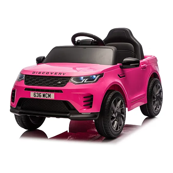 Rozā elektriskais Land Rover Discovery DLS-K06 Elektriskās mašīnas bērniem