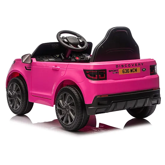 Rozā elektriskais Land Rover Discovery DLS-K06 Elektriskās mašīnas bērniem