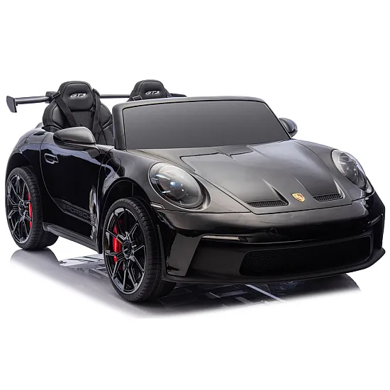 DK-P911 Porsche GT3 melns elektromobilis Elektriskās mašīnas bērniem