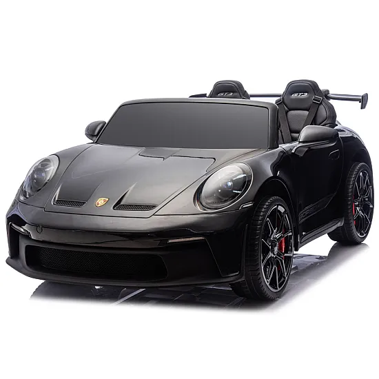 DK-P911 Porsche GT3 melns elektromobilis Elektriskās mašīnas bērniem