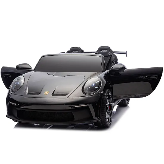 DK-P911 Porsche GT3 melns elektromobilis Elektriskās mašīnas bērniem