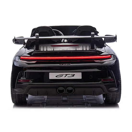DK-P911 Porsche GT3 melns elektromobilis Elektriskās mašīnas bērniem