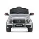 Sudraba krāsas Mercedes AMG G 63 elektromobilis Elektriskās mašīnas bērniem