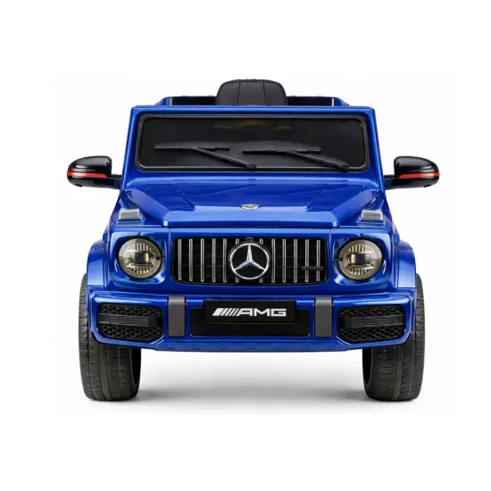 Zils akumulatora auto Mercedes AMG G 63 Elektriskās mašīnas bērniem