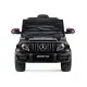 Melns Mercedes AMG G 63 elektromobilis Elektriskās mašīnas bērniem