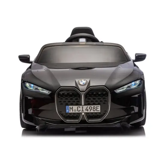 Melna akumulatora automašīna BMW i4 4x4 JE1009 Elektriskās mašīnas bērniem